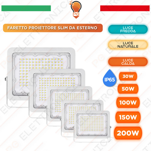 Faro led esterno faretto - faro,