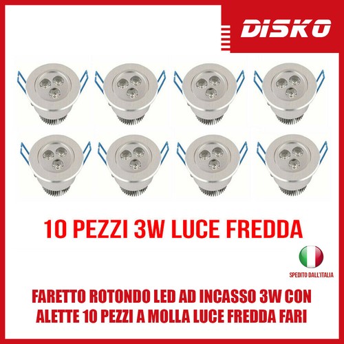 Faretto rotondo led incasso - faretto,