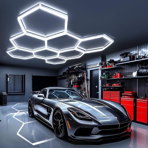 Luci led esagonali soffitto - luci,