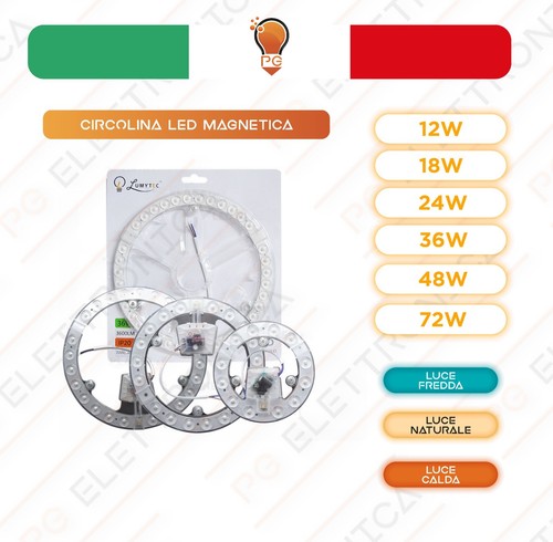 Circolina led magnetica - led,