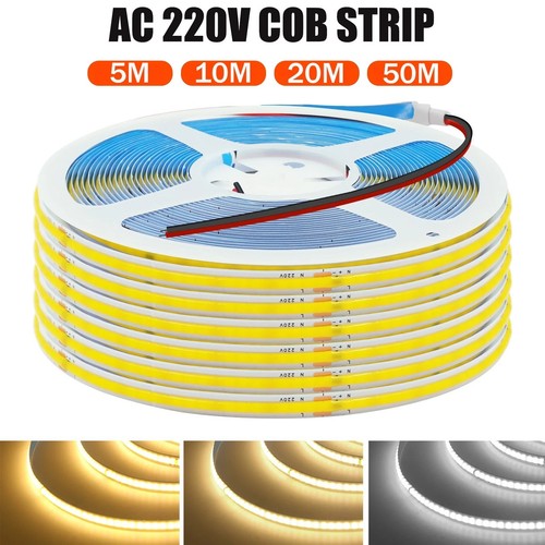 Striscia led 220v cob alta - led,