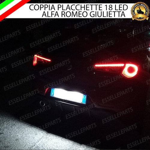 Coppia placchette led luci - coppia,