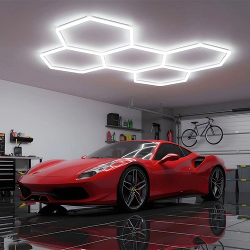 Luci led esagonali - led, soffitto