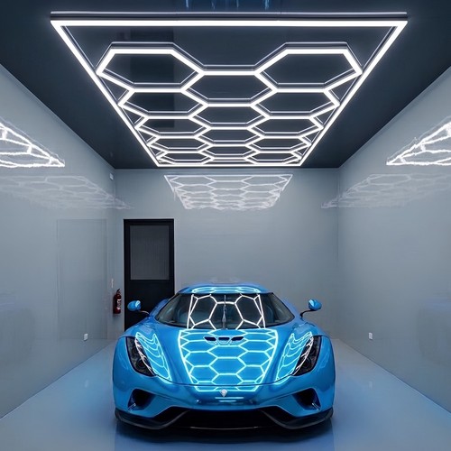 Luci led esagonali - luci,