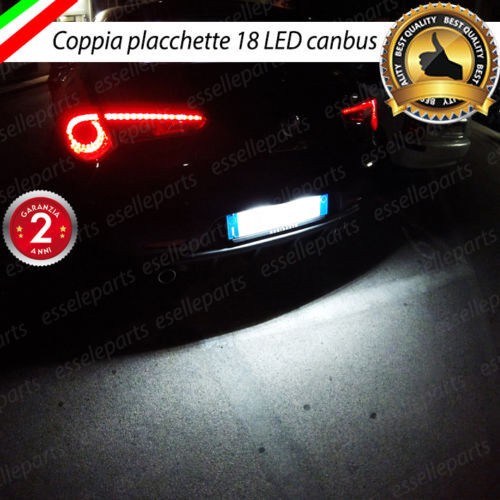 Placchette led luci targa 18 - led,