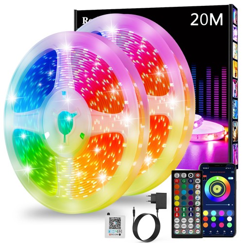 Striscia led 2x10m luci - striscia,