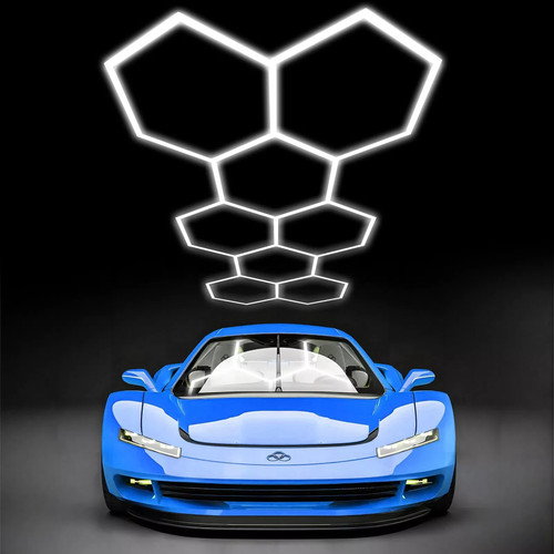 Luci hexagon led 210w - led, garage
