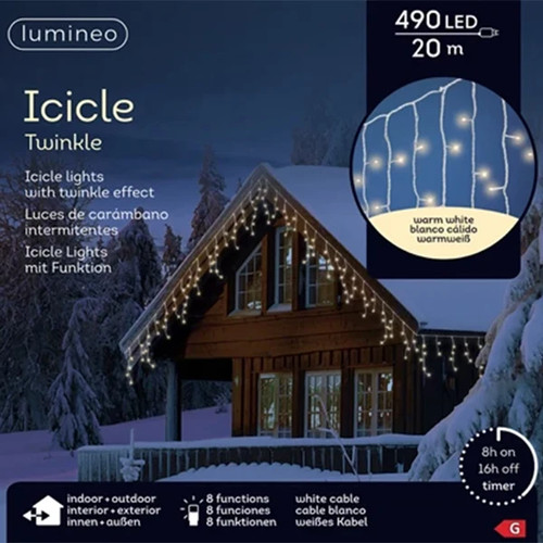 Tenda luminosa 490 led - 490,